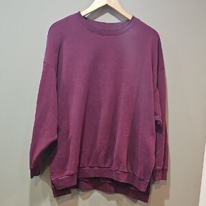 American Eagle Outfitters Purple Sweatshirt